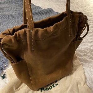 Roots Tribal Leather Tote. Never used!